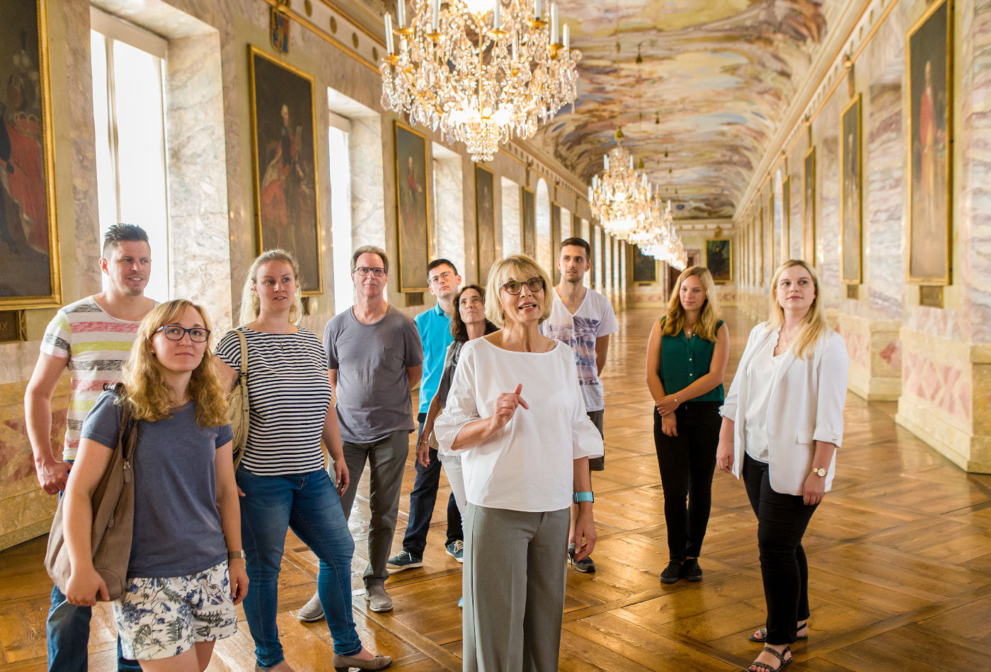 Schlossführung im Residenzschloss Ludwigsburg