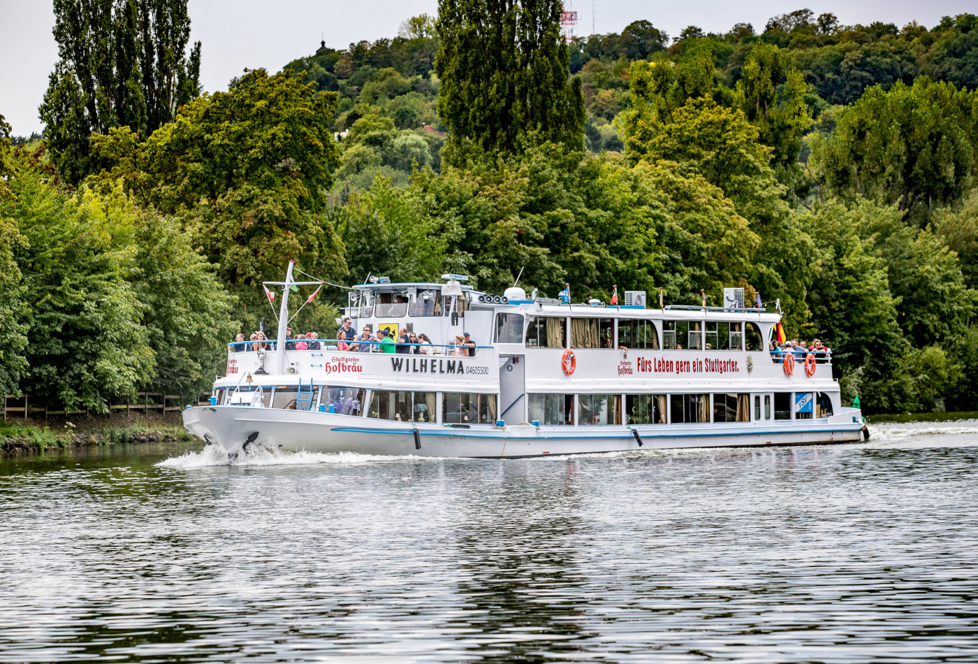 Blick auf das kulinarische Flaggschiff Wilhelma